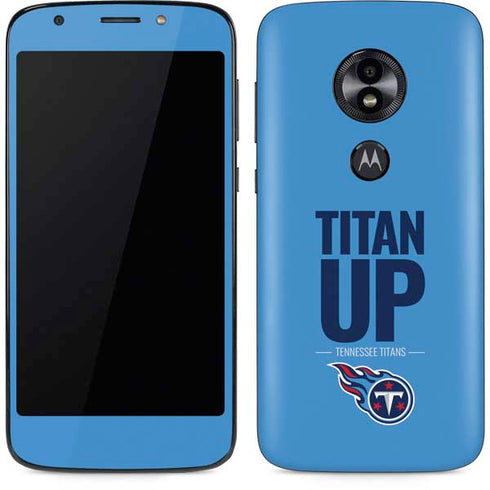 NFL Tennessee Titans Team Motto Moto E5 Play Skin